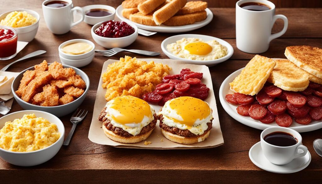 Arby's Breakfast Menu Highlights