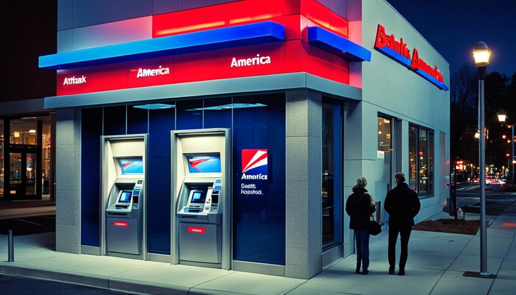 Bank of America ATM services