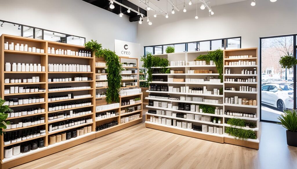 Clean Beauty in Credo Store