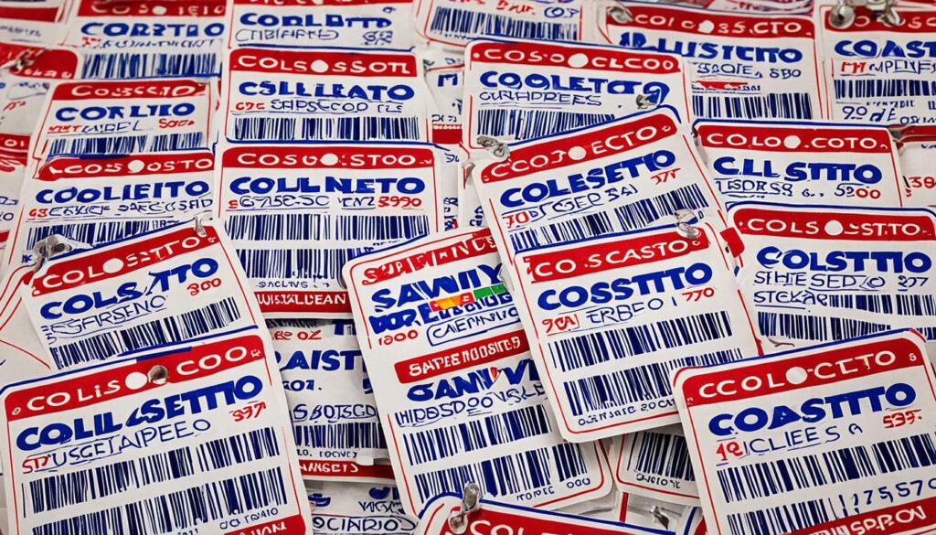 Costco price tag codes