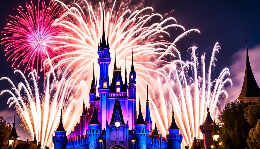 Disneyland Fireworks Schedule