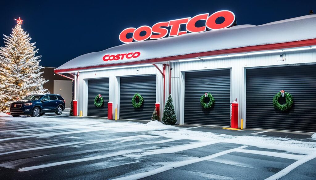 Holiday Hours at Costco Tire Centers