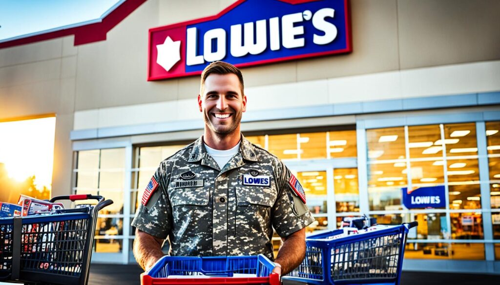 Military discounts at Lowes