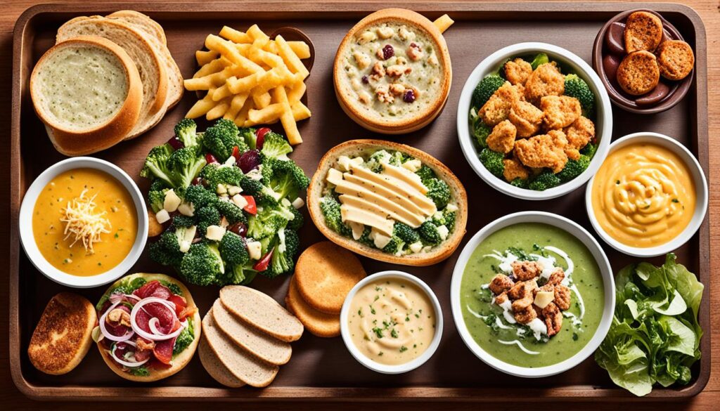 Panera Bread lunch menu Panera Bread lunch menu