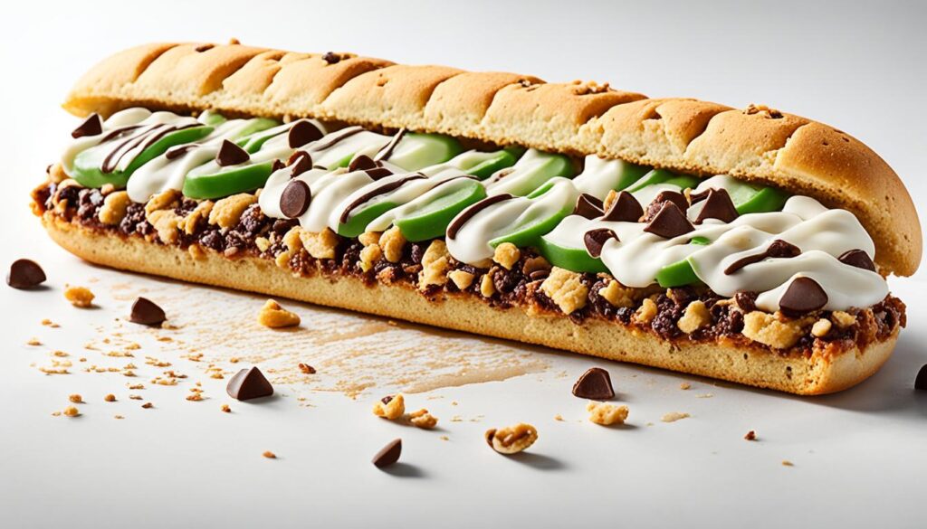 Subway footlong cookies