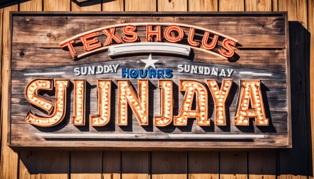 Texas Roadhouse Sunday hours