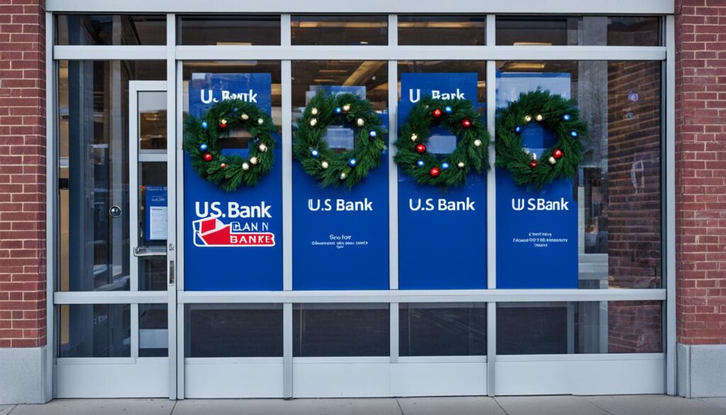 U.S. Bank holiday hours and closures