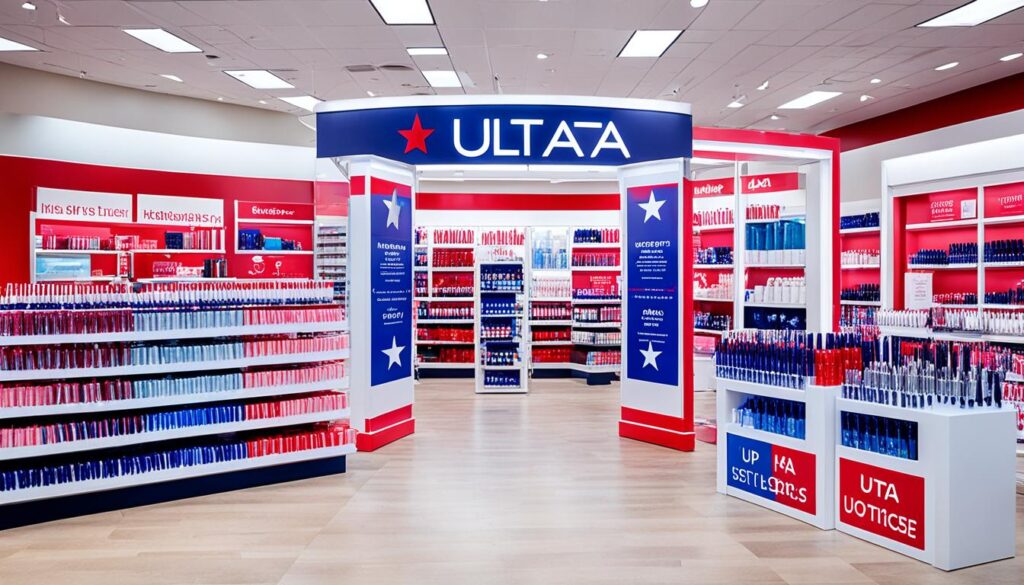 Ulta store on Independence Day