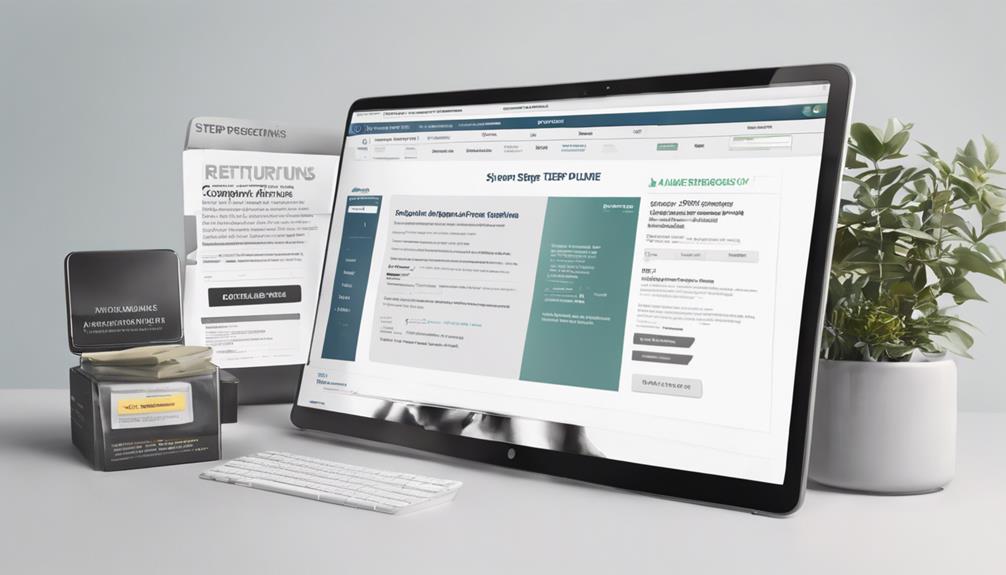 handling online return requests