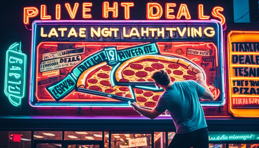 late-night pizza deals and discounts