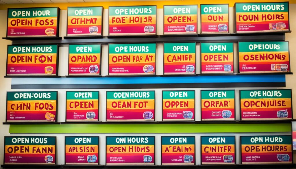 open hours