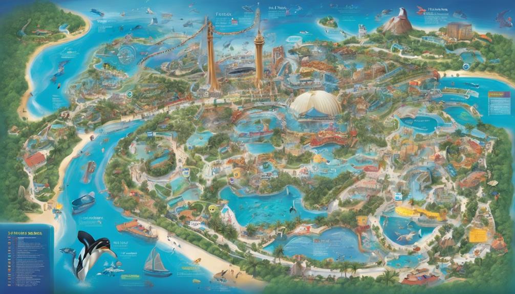 sea world itinerary planning