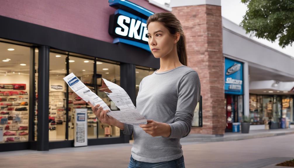 shoe returns without skechers