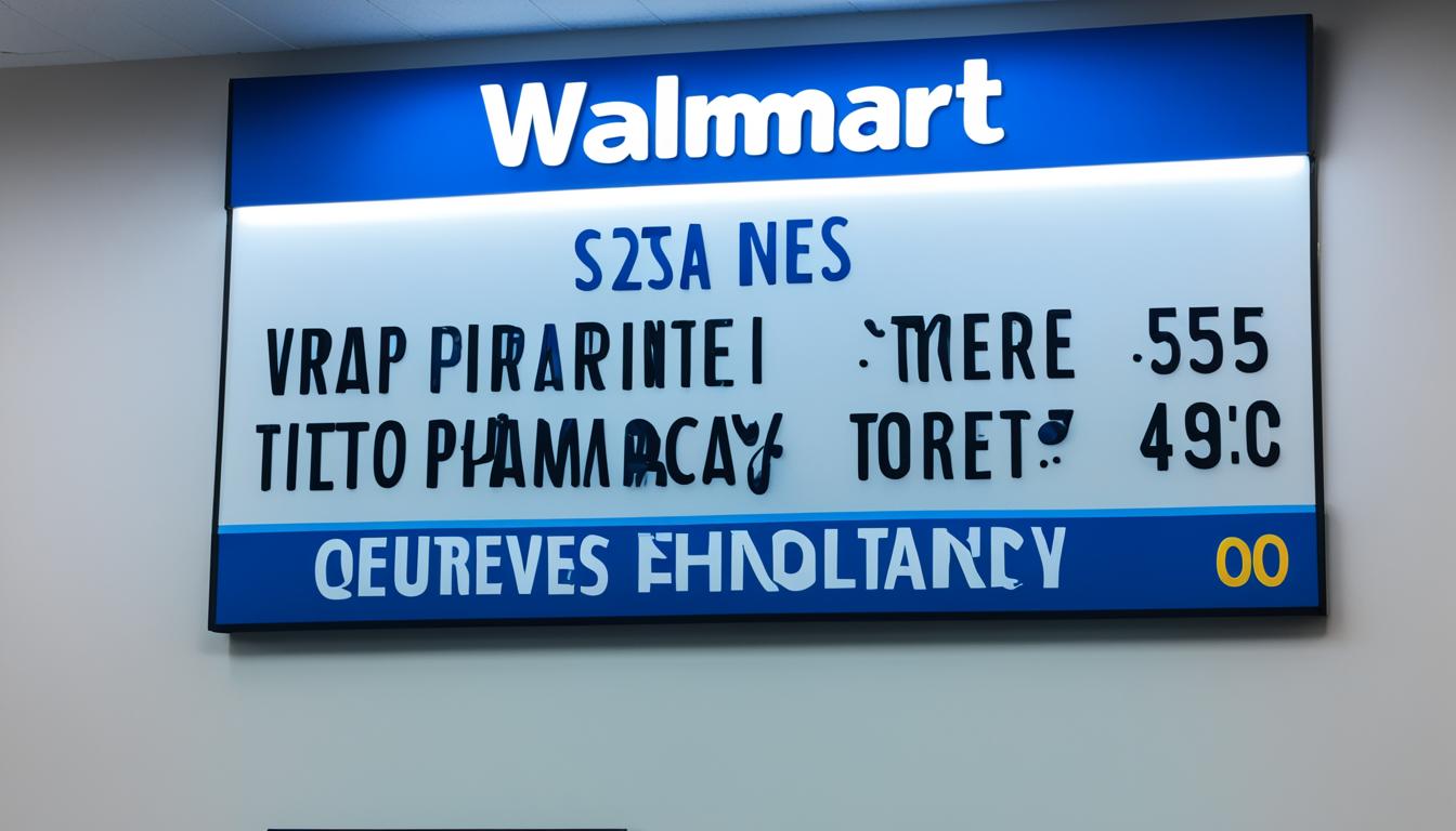walmart pharmacy hours