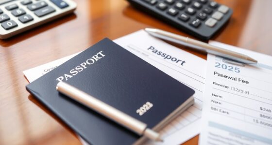 2025 passport renewal fees