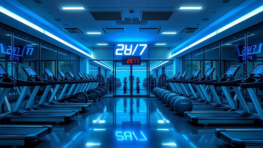 24 7 gym access hours