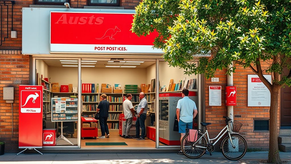 australian post office hours