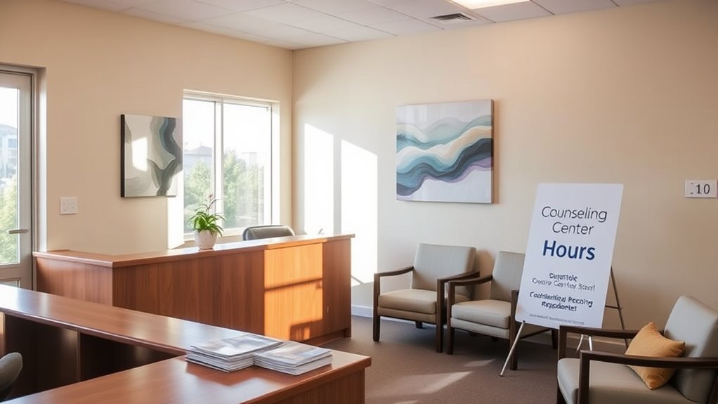 counseling center hours