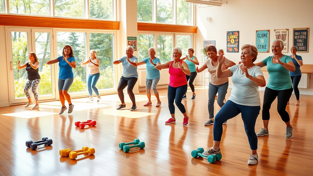 flexible senior fitness scheduling