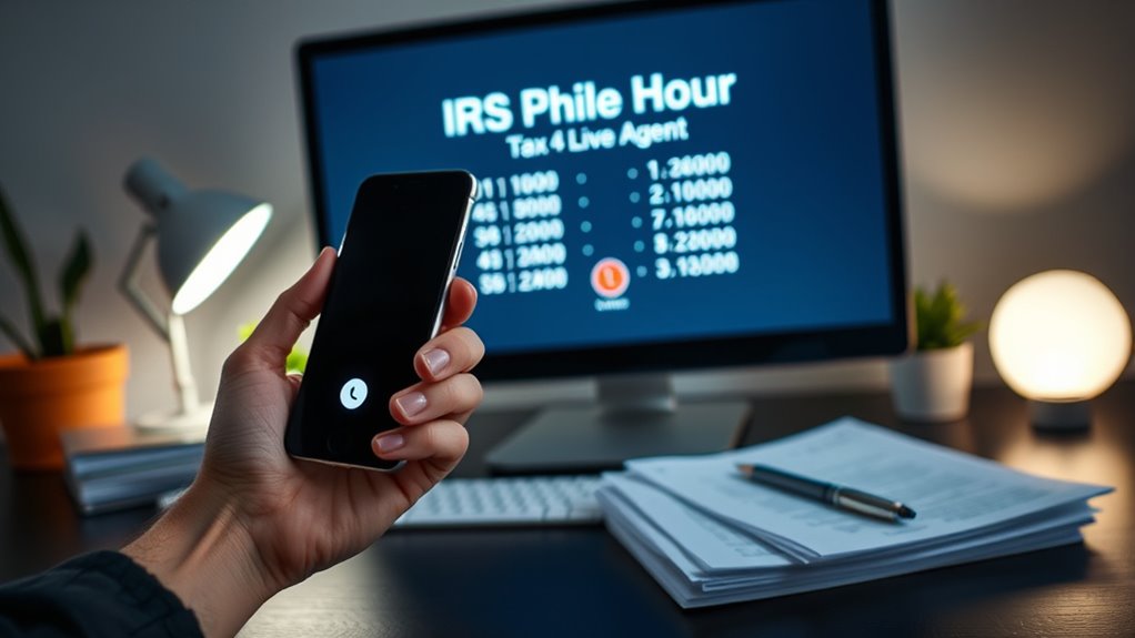 irs phone support hours