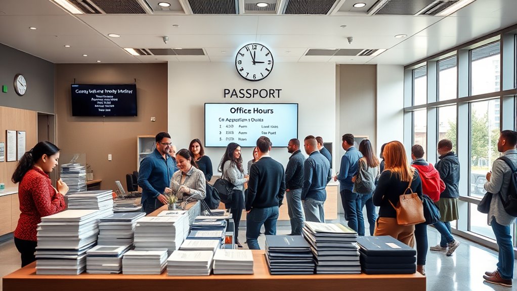 passport office hours and locations