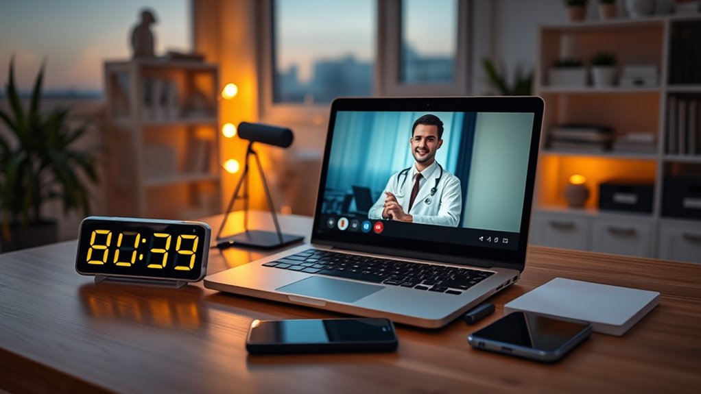 peak telemedicine activity hours
