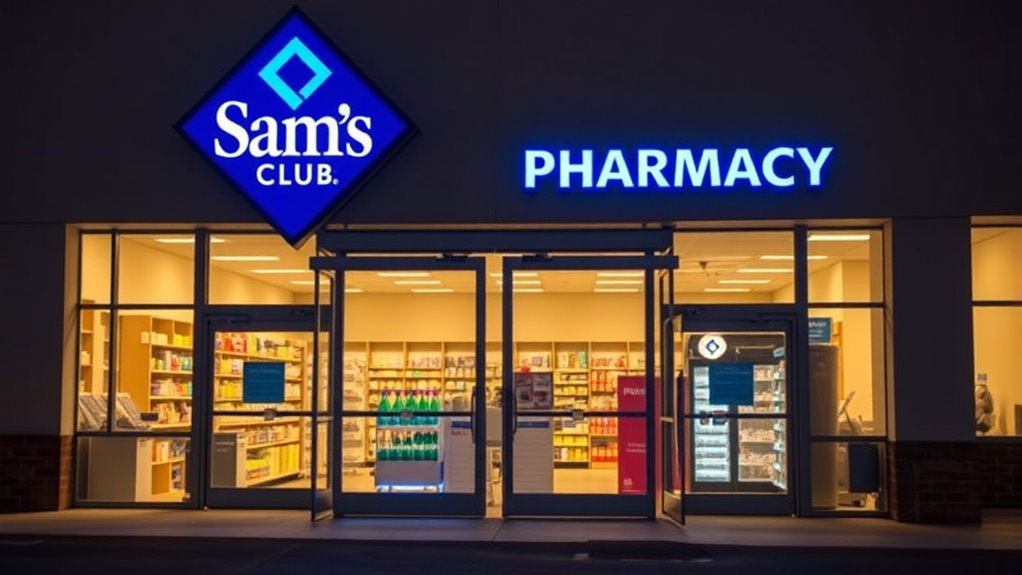 sam s club pharmacy hours