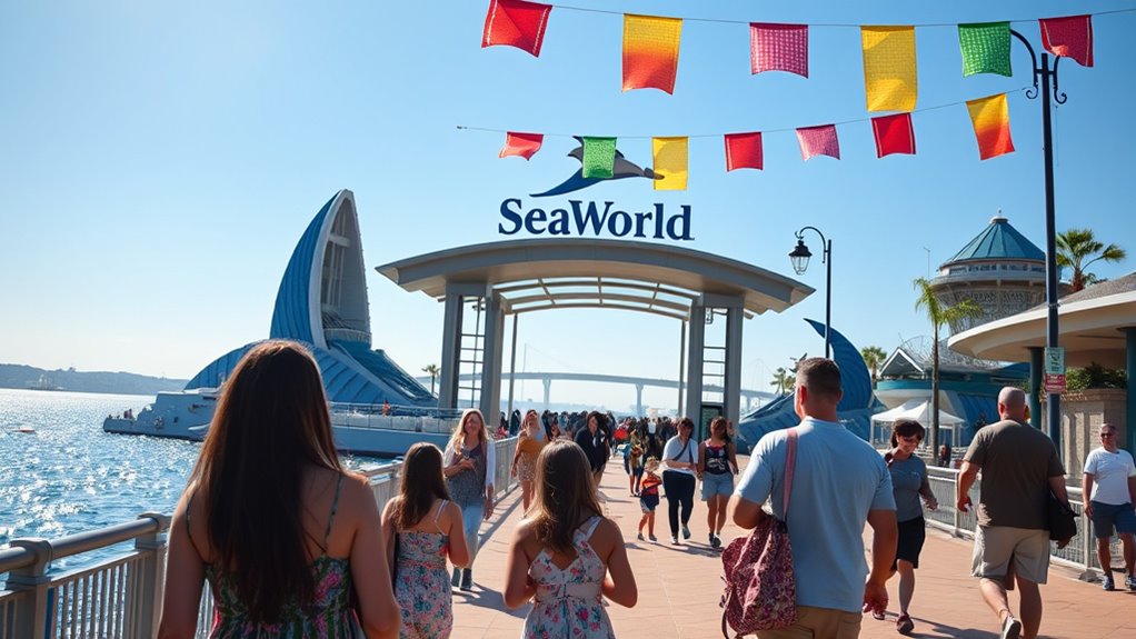 seaworld hours information