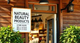 store hours for natural products