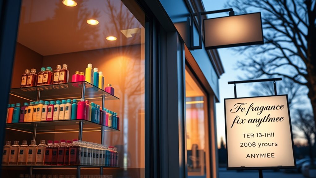 store hours vary daily