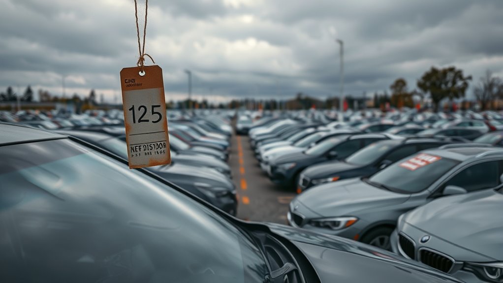 used car market decline