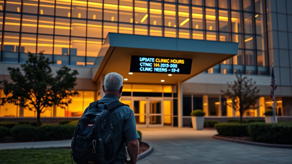 veterans clinic hours