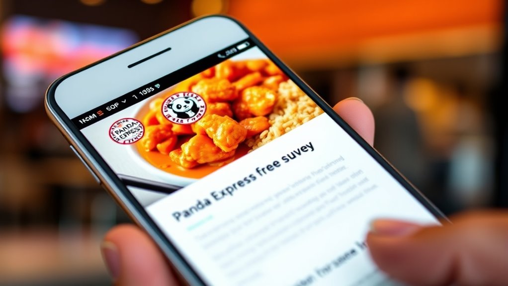 access panda express survey
