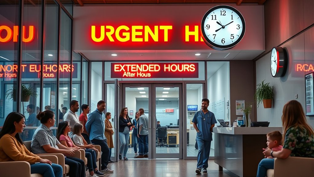 after hours urgent care accessibility