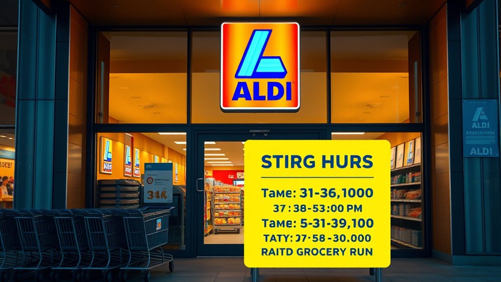 aldi store hours guide