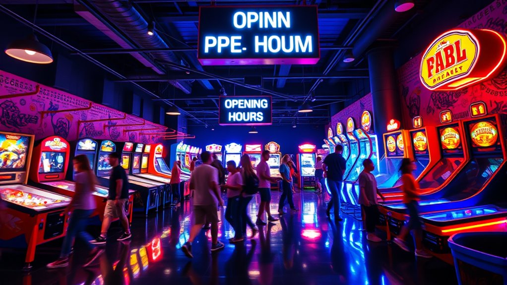 arcade hours family fun