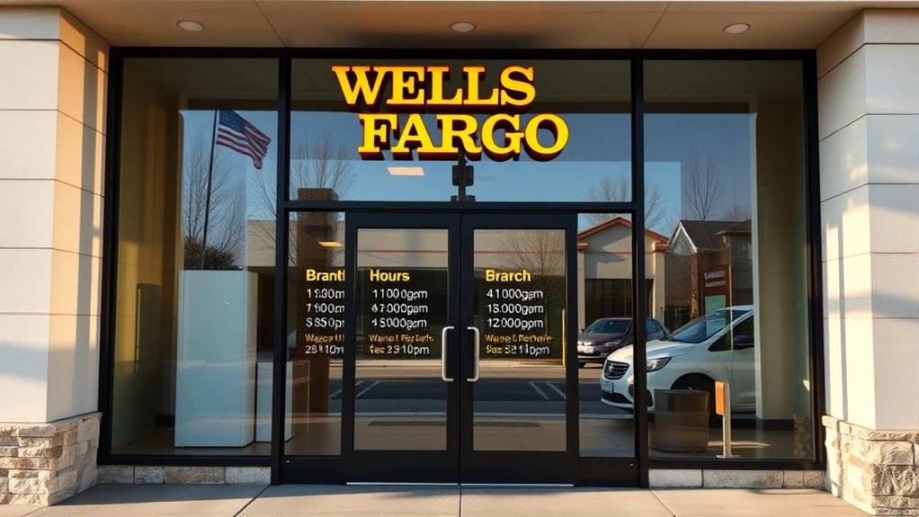 bank hours and services