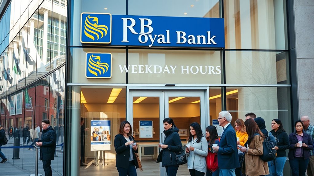 bank hours and services