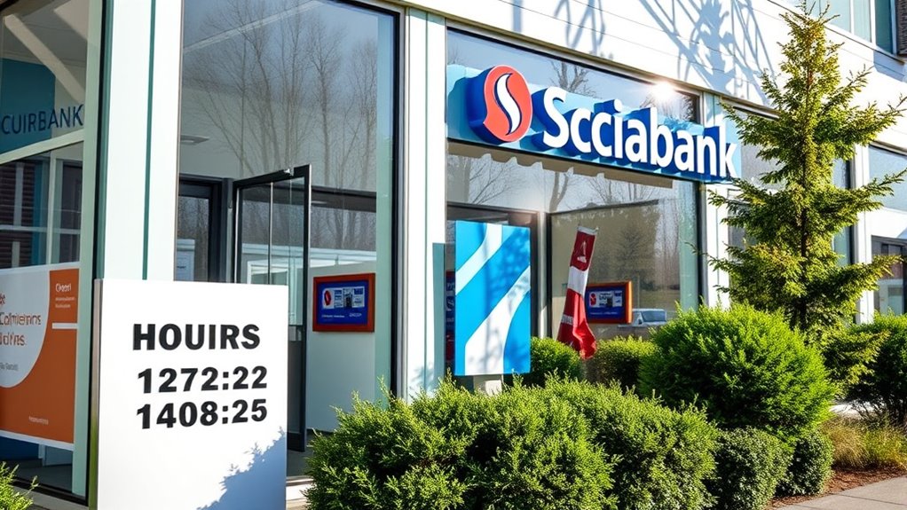 bank hours vary weekdays