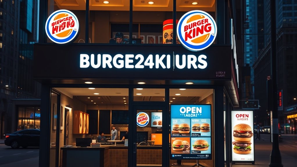 burger king morning hours