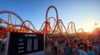 cedar point ride schedules