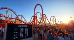 cedar point ride schedules