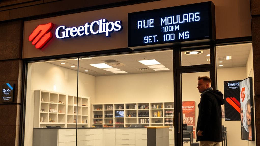 check salon hours online