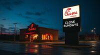 chick fil a closed sundays