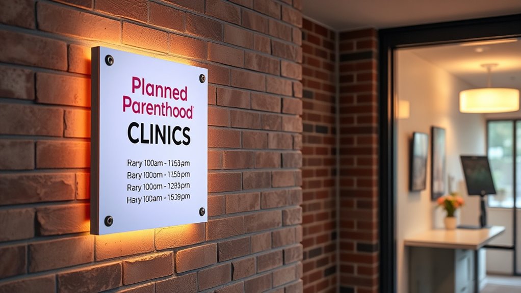 clinic hours for confidential access