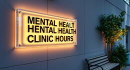 clinic hours for mental health