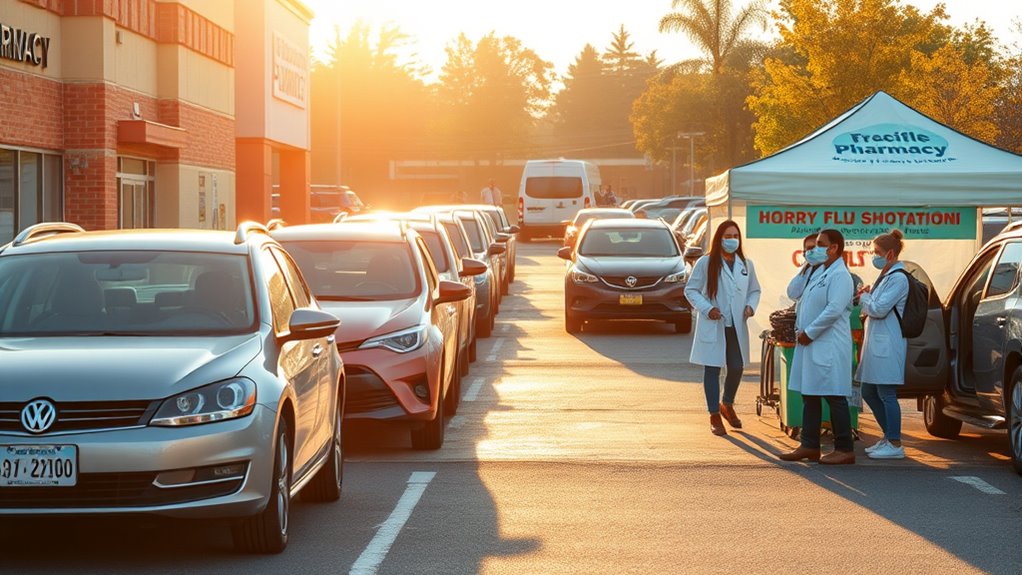 community drive thru vaccination options