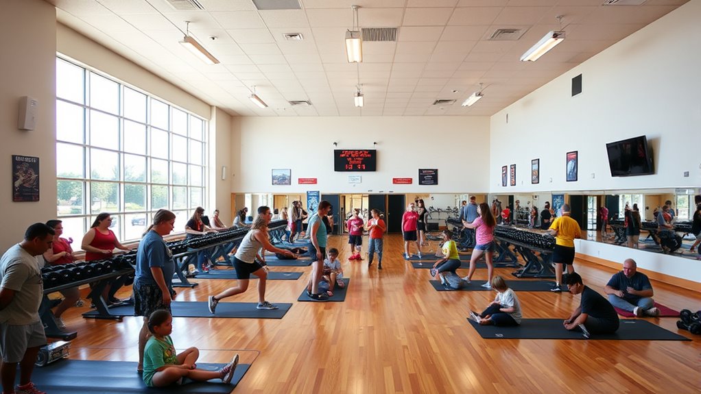 community gym weekday hours