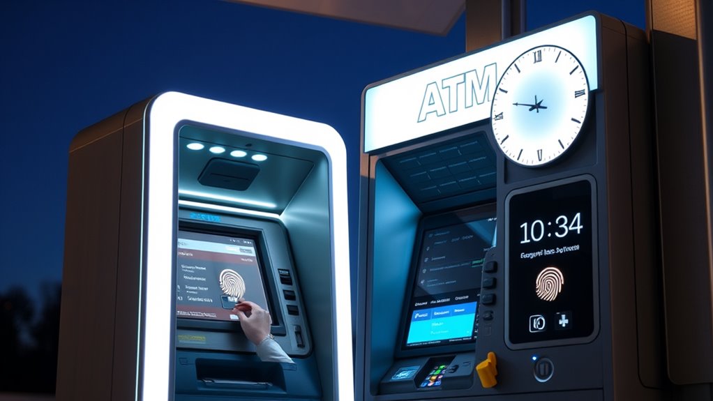 contactless biometric atm transactions