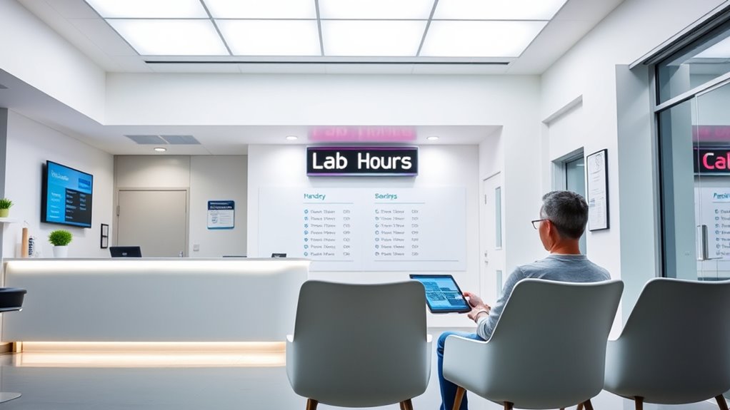 convenient flexible testing appointments